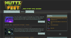 Desktop Screenshot of huttsdonthavefeet.com